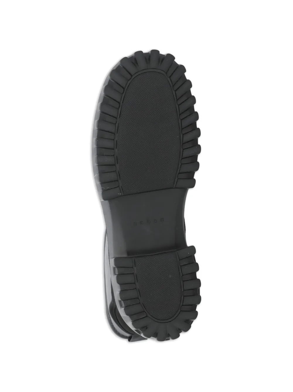 Hogan Laarzen met logo-reliëf Zwart