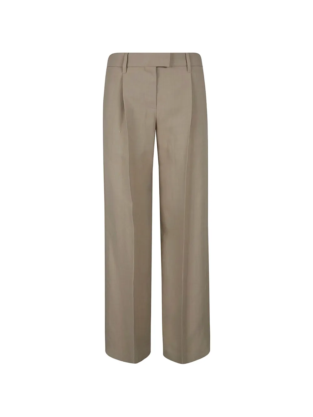 Brunello Cucinelli pleated-front trousers - Toni neutri