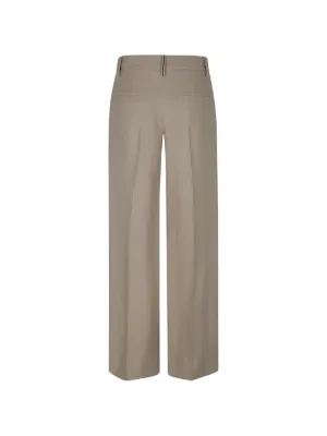 Brunello Cucinelli ストレートパンツ | ブラウン | FARFETCH JP