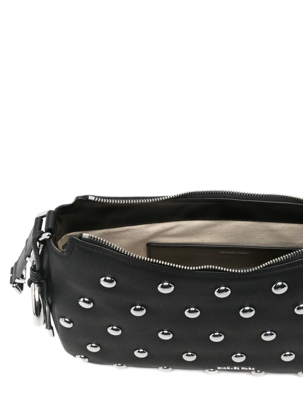 Michael Kors Schoudertas met studs Zwart