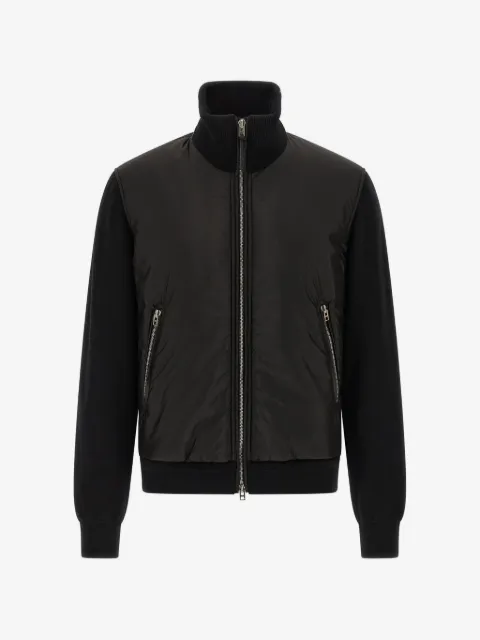TOM FORD padded merino wool bomber jacket