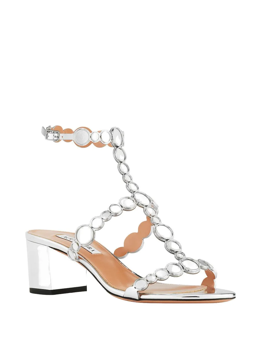 Aquazzura Sandalen verfraaid met kralen Zilver
