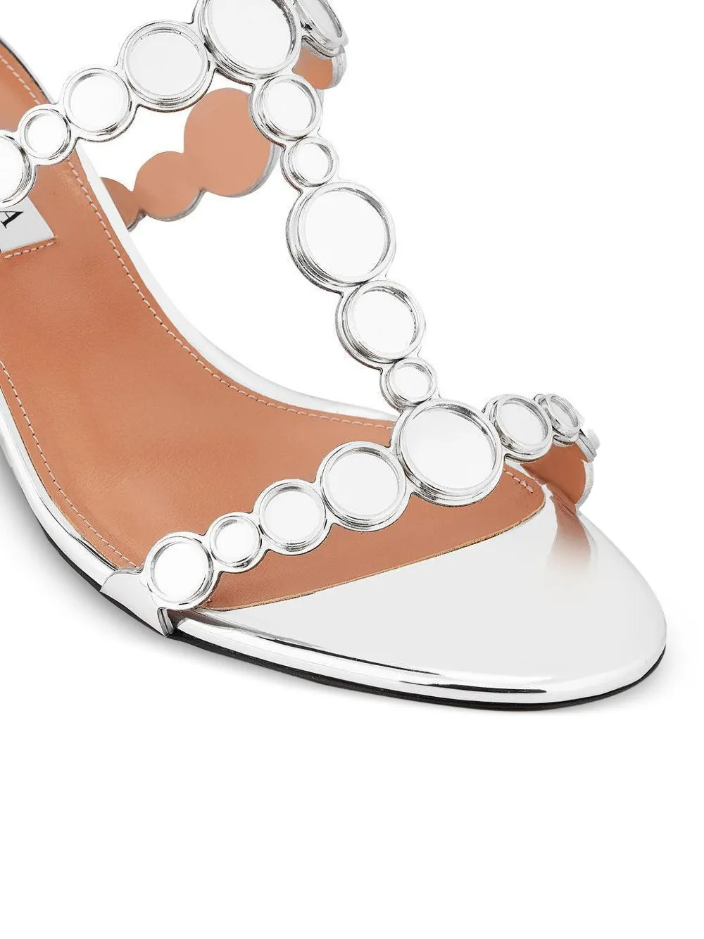 Circle-Embellished Sandals
