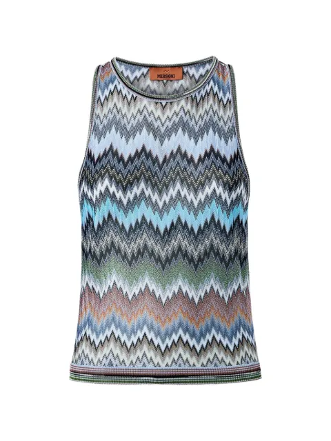 Missoni chevron-pattern top