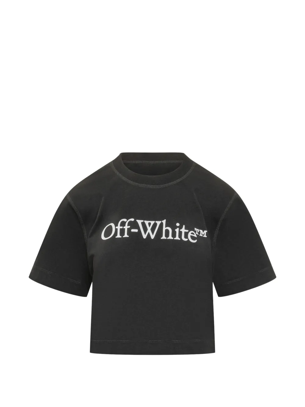 Off-White Bookish logo T-shirt - Nero