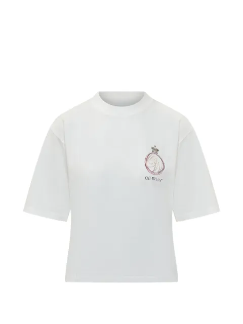 Off-White Royal Crown boxy T-shirt