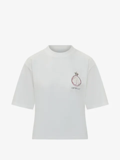 Off-White Royal Crown boxy T-shirt