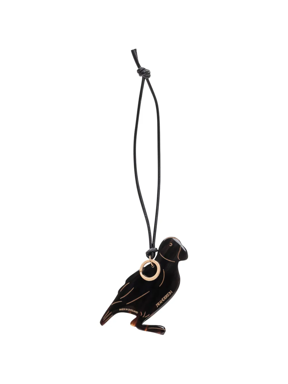 JW Anderson Ciondolo Puffin - Nero