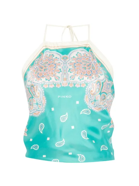 PINKO paisley-pattern top