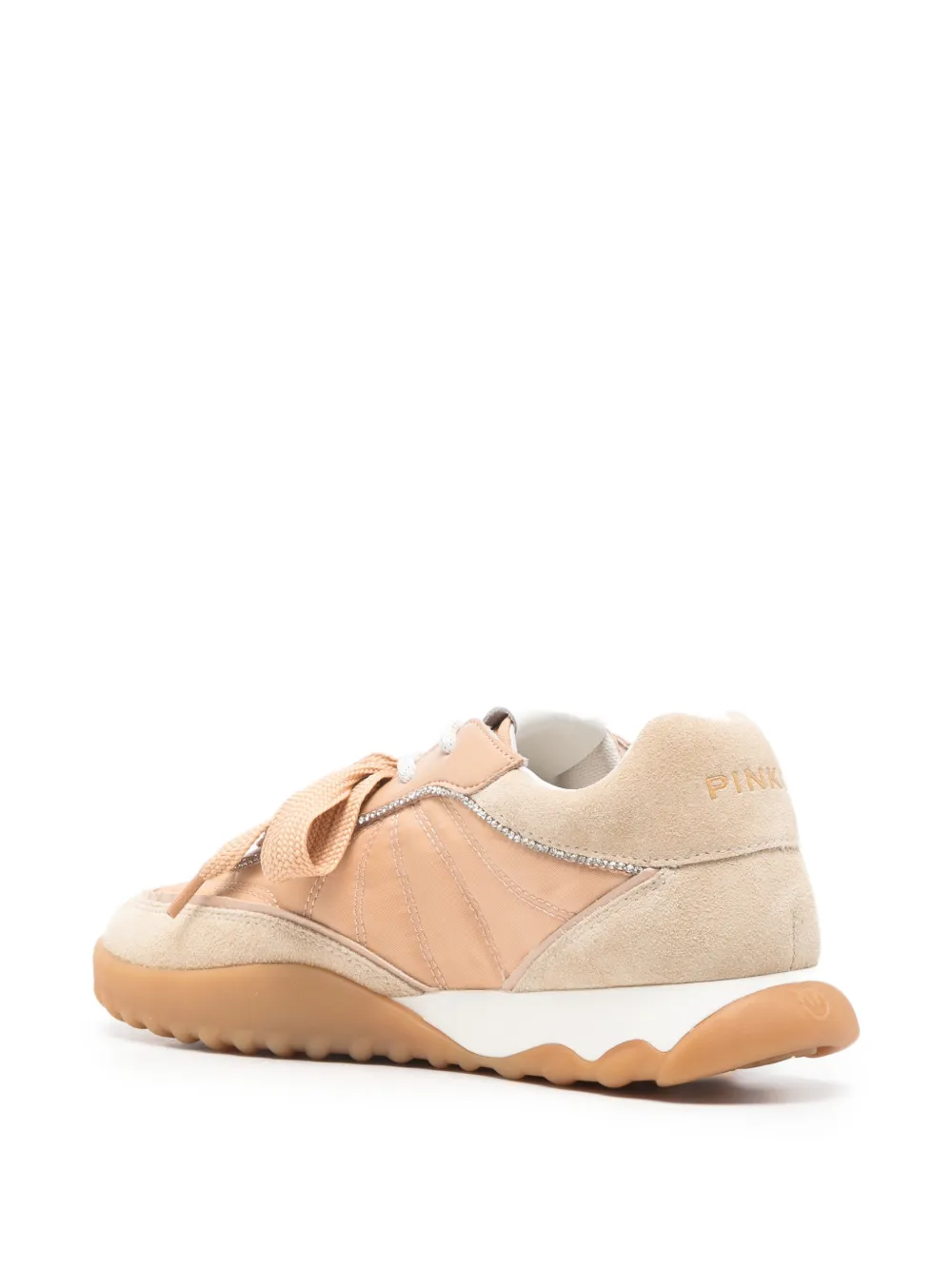 PINKO Gea sneakers met applicatie Beige