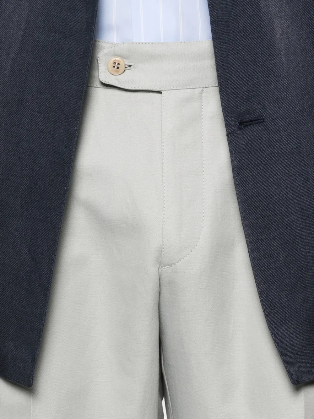 Brioni Plooibroek Grijs