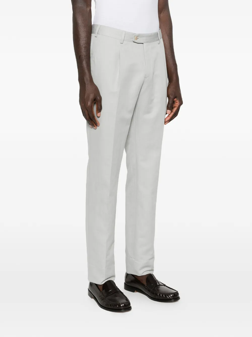 Brioni Plooibroek Grijs