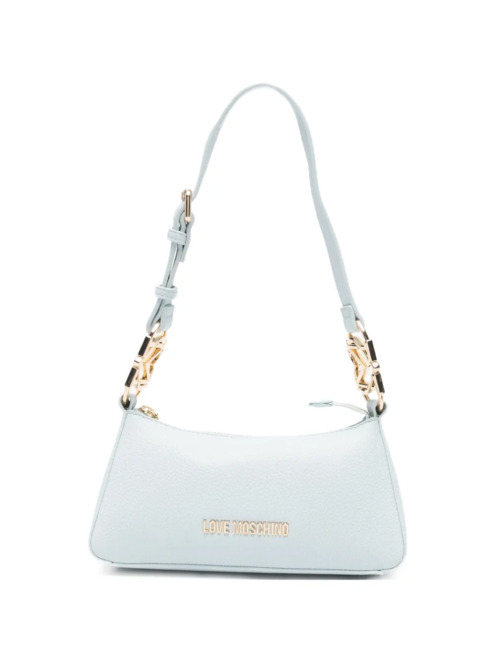 Love Moschino logo-detail shoulder bag - Blu