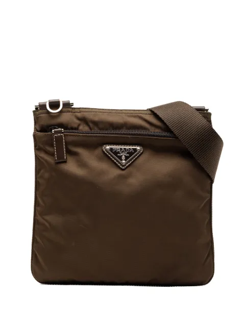 Prada Pre-Owned 2013-2025 Tessuto Zip Top crossbody bag