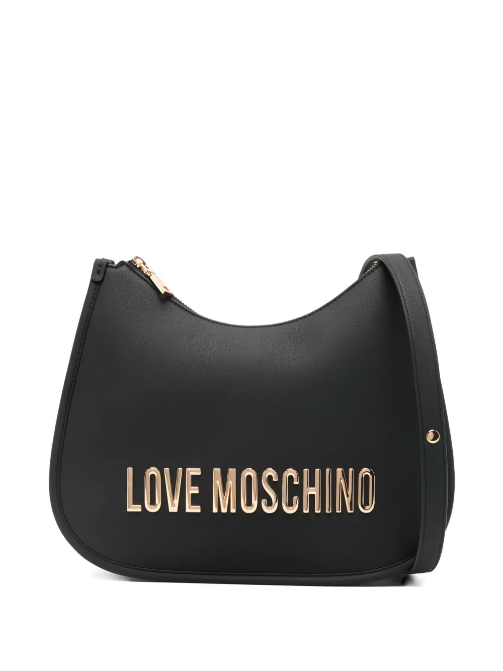 Love Moschino logo shoulder bag - Nero