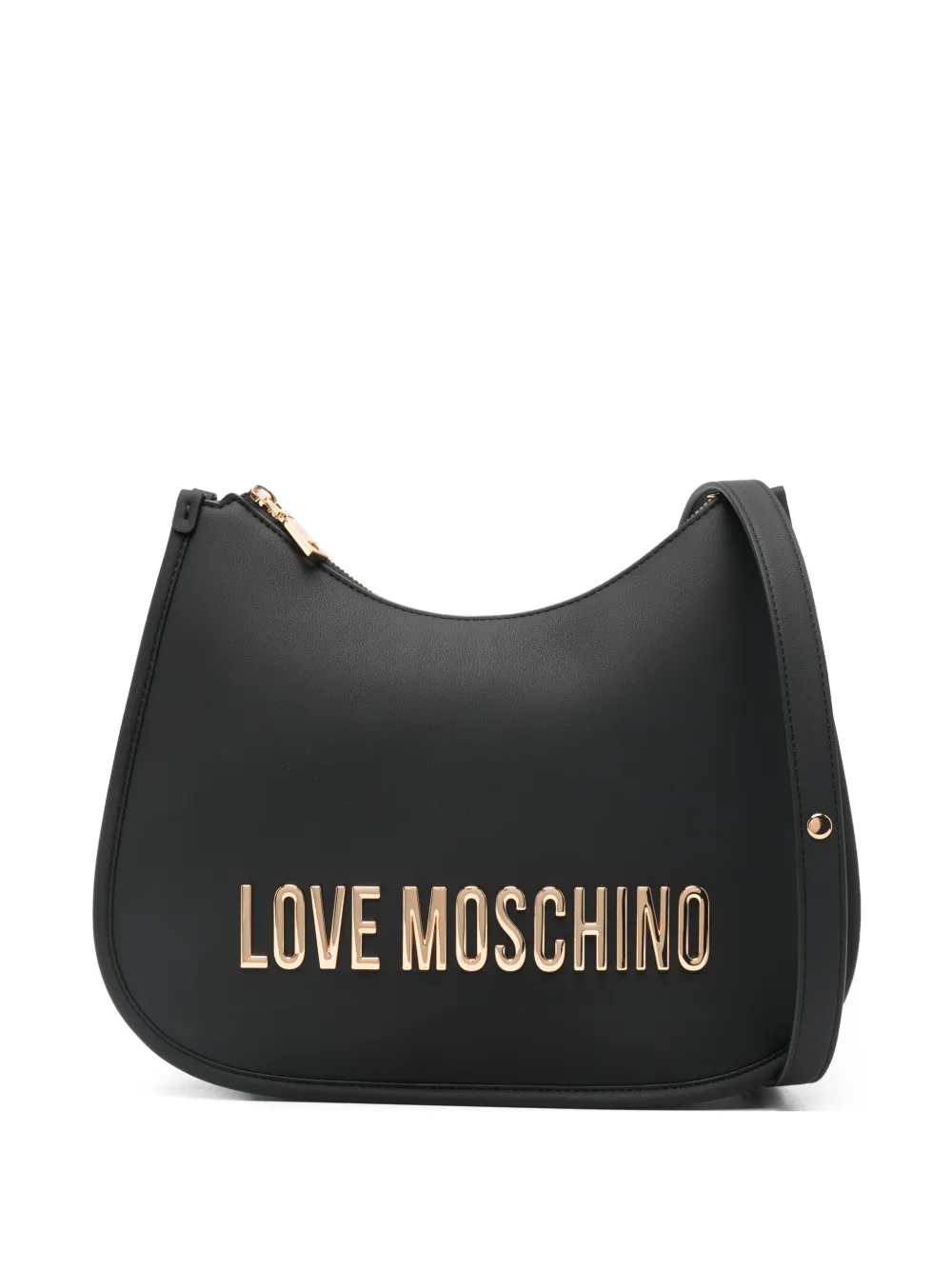 Love Moschino logo shoulder bag - Nero