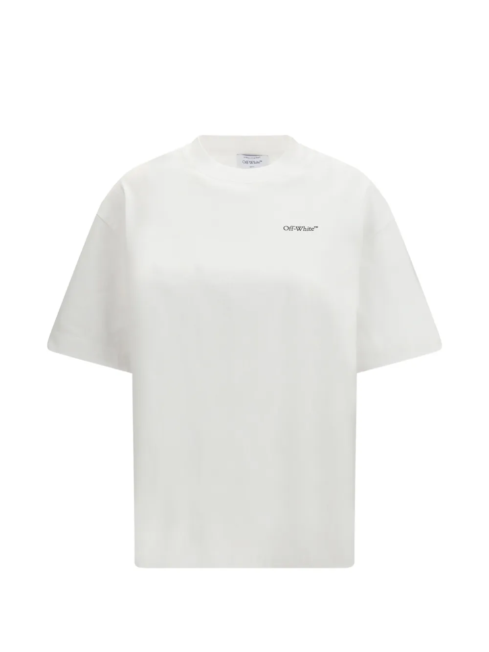 Off-White half-arrow-graphic T-shirt - Bianco