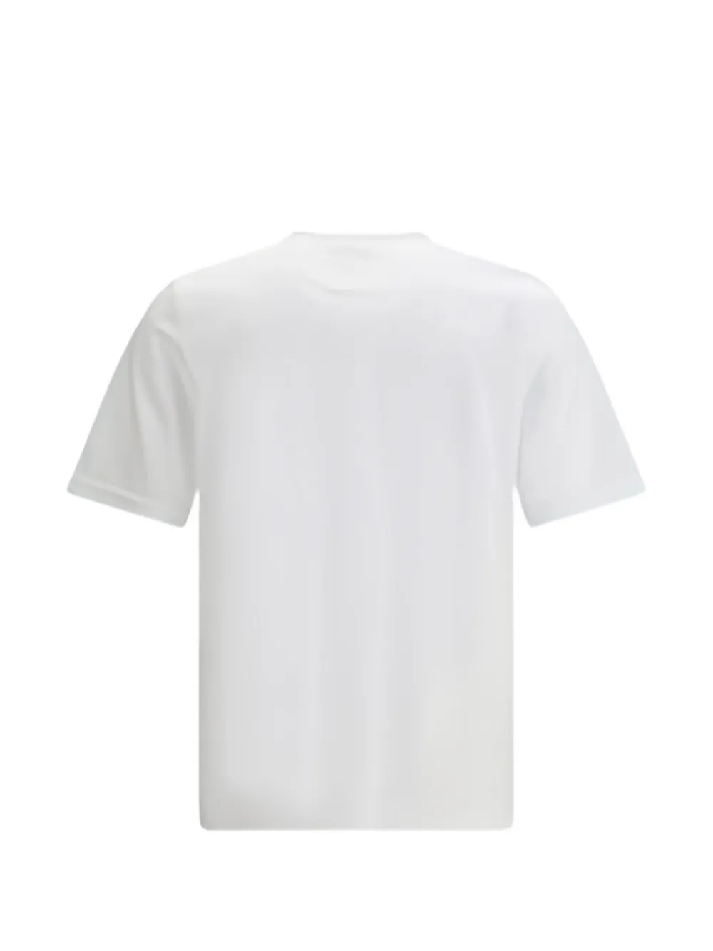 Cruna Crew-neck Patch Pocket T-shirt - White 