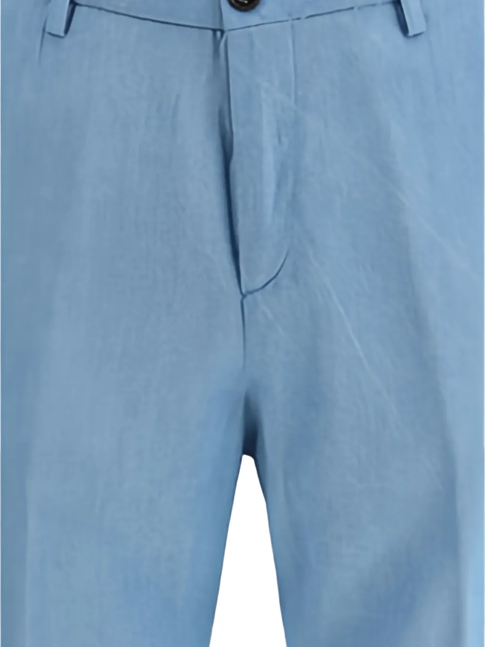  Cruna Flat Front Trousers - Blue 