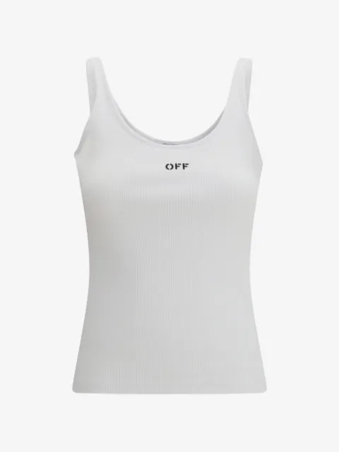 Off-White Blusa Off Stamp com logo bordado