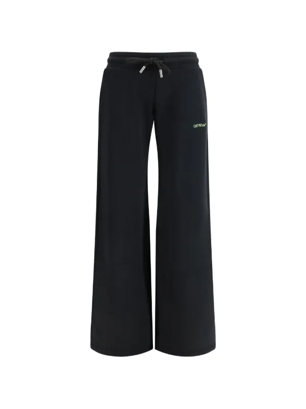Off-White Logo-detail Track Pants in Black