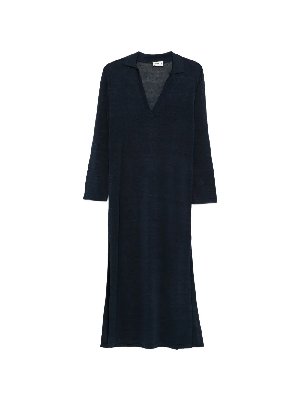 P.A.R.O.S.H. Abito lungo con scollo a V - Blu