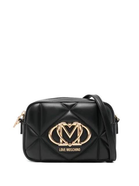 Love Moschino logo-lettering shoulder bag