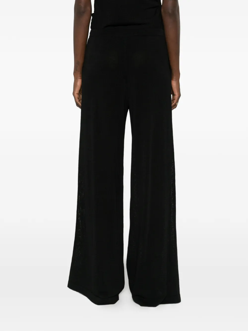 Drawstring-Fastening Palazzo Pants