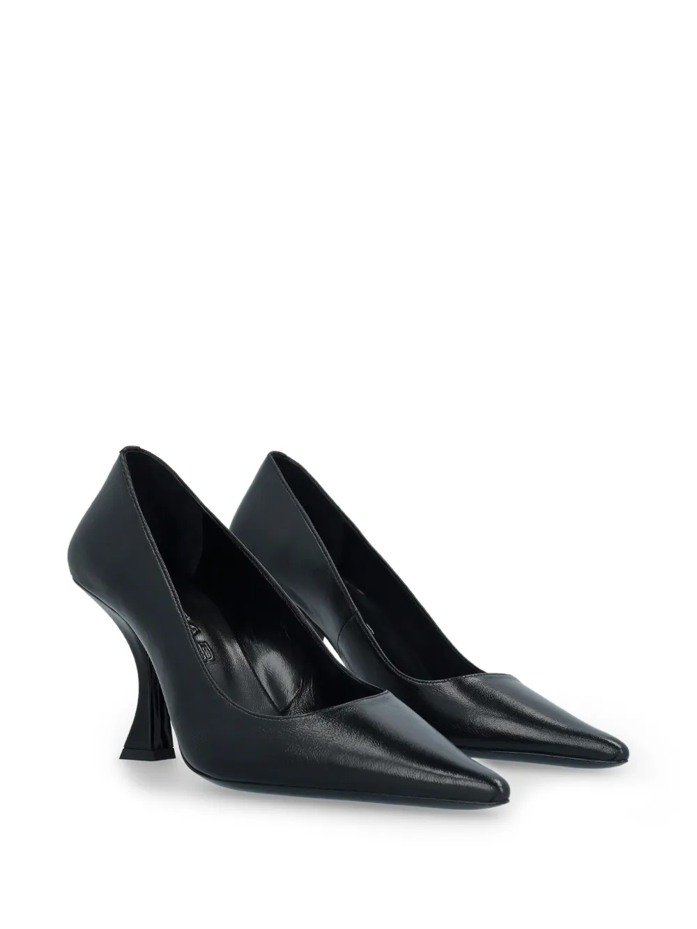 BY FAR Viva pumps Zwart