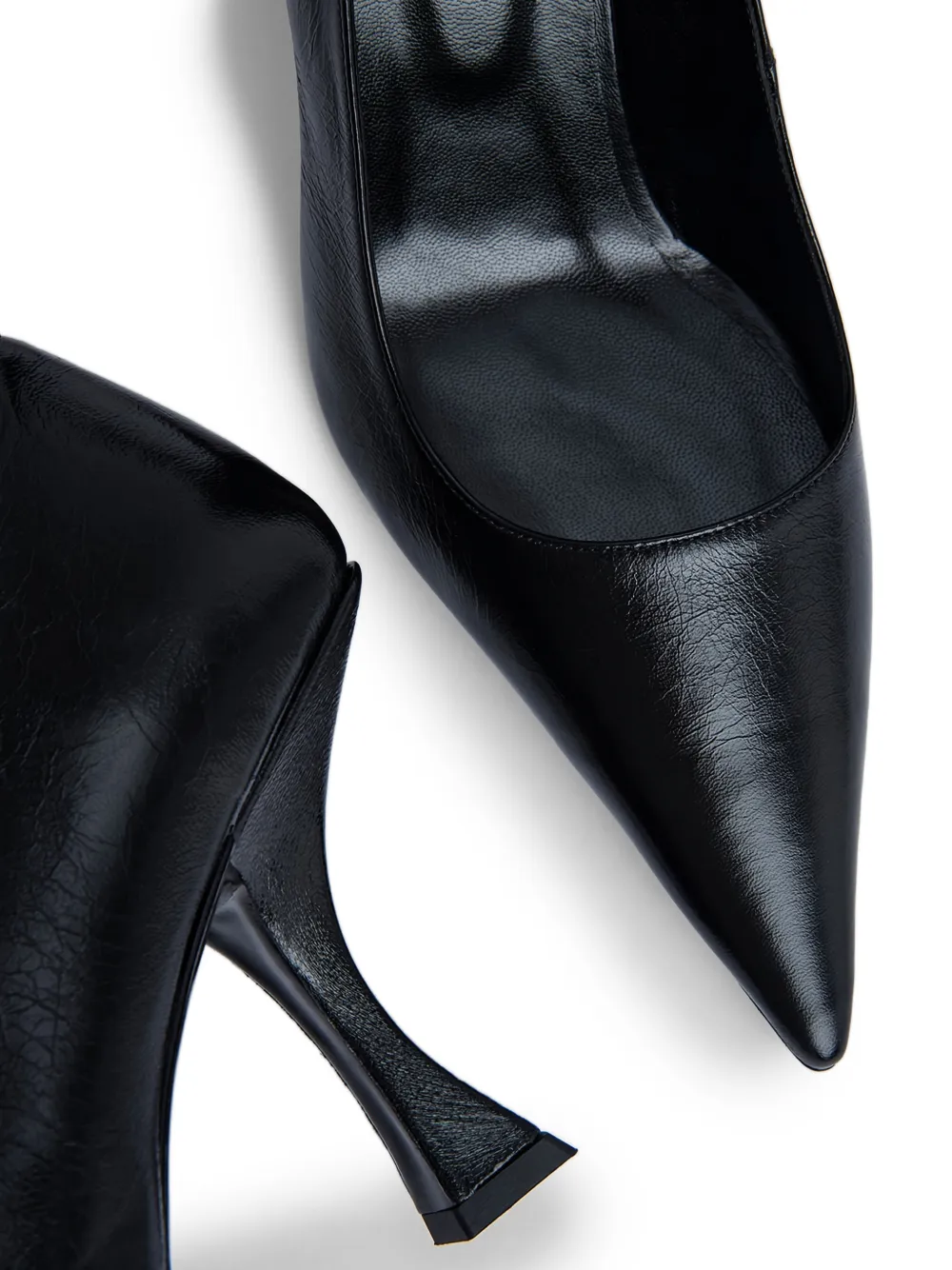 BY FAR Viva pumps Zwart