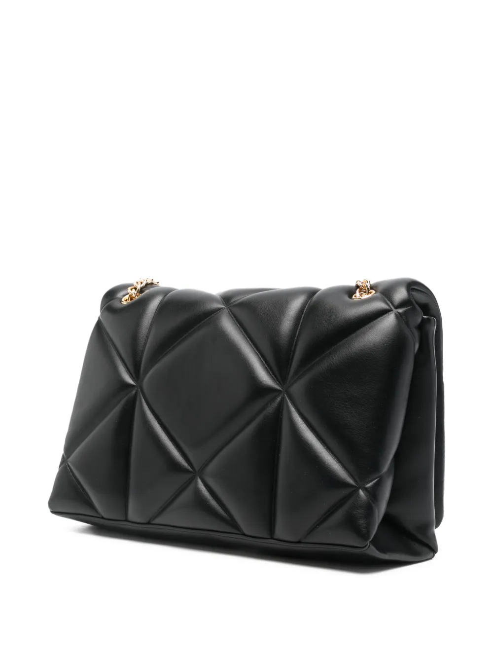 Love Moschino Schoudertas met logo Zwart