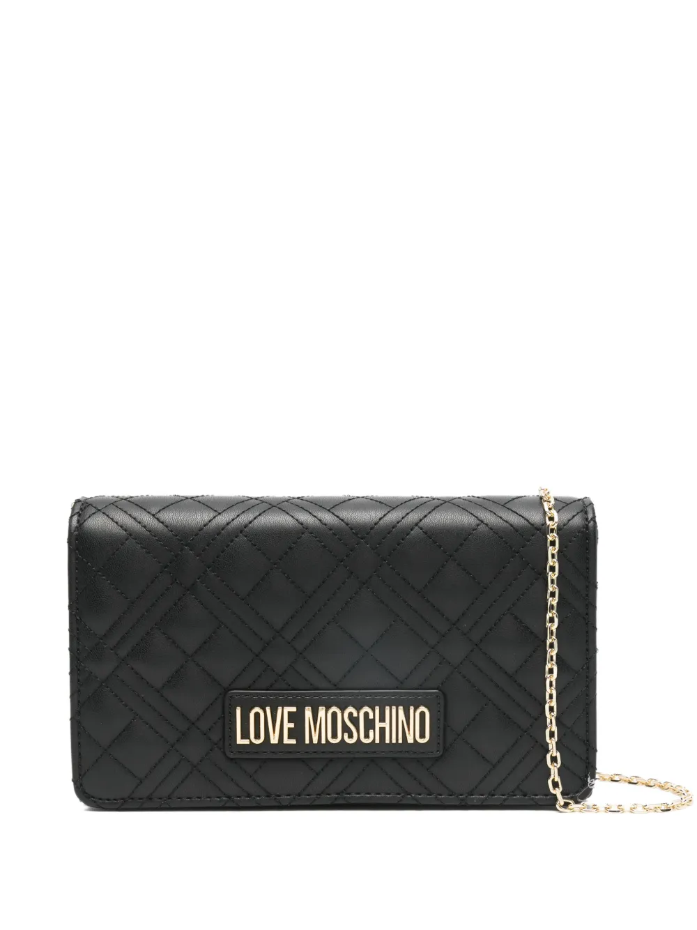 Love Moschino chain-strap shoulder bag - Nero