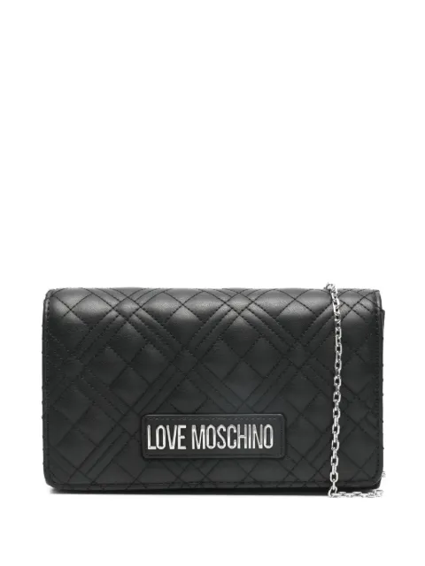 Love Moschino Bolsa tiracolo com alça de corrente