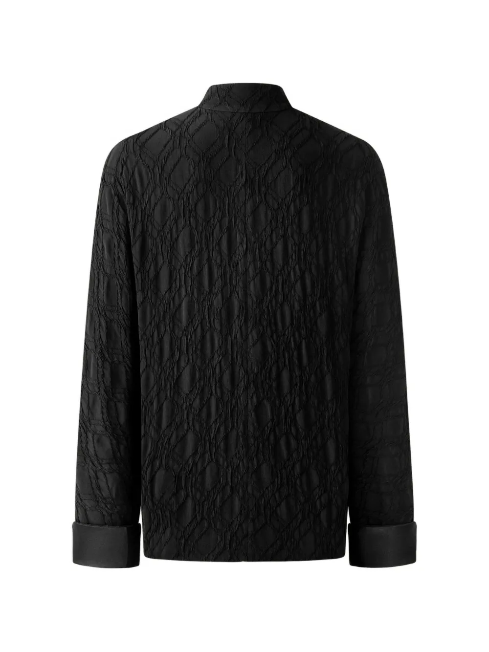 Shanghai Tang Jack met jacquard Zwart
