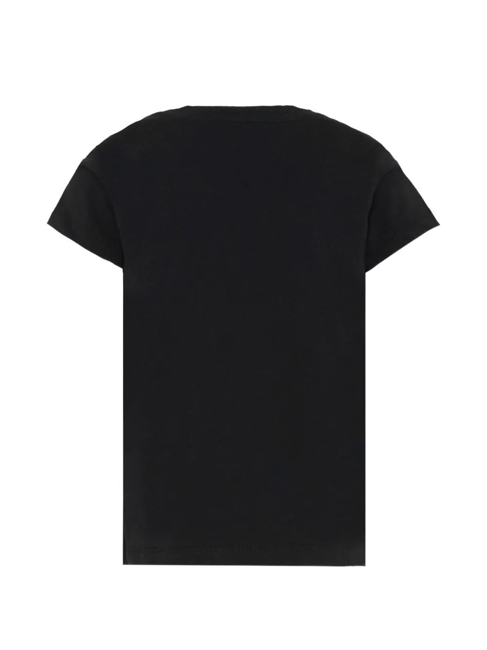 Moschino Kids T-shirt met logoprint Zwart