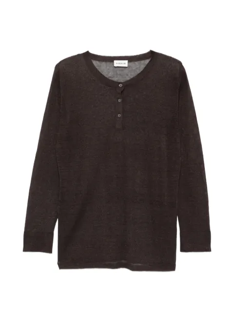 P.A.R.O.S.H. t-shirt boutonné
