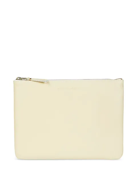Comme Des Garçons Shirt leather zip wallet