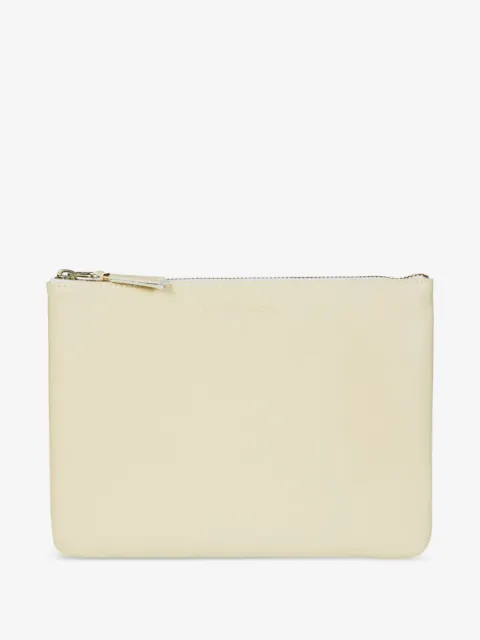 Comme Des Garçons Shirt leather zip wallet