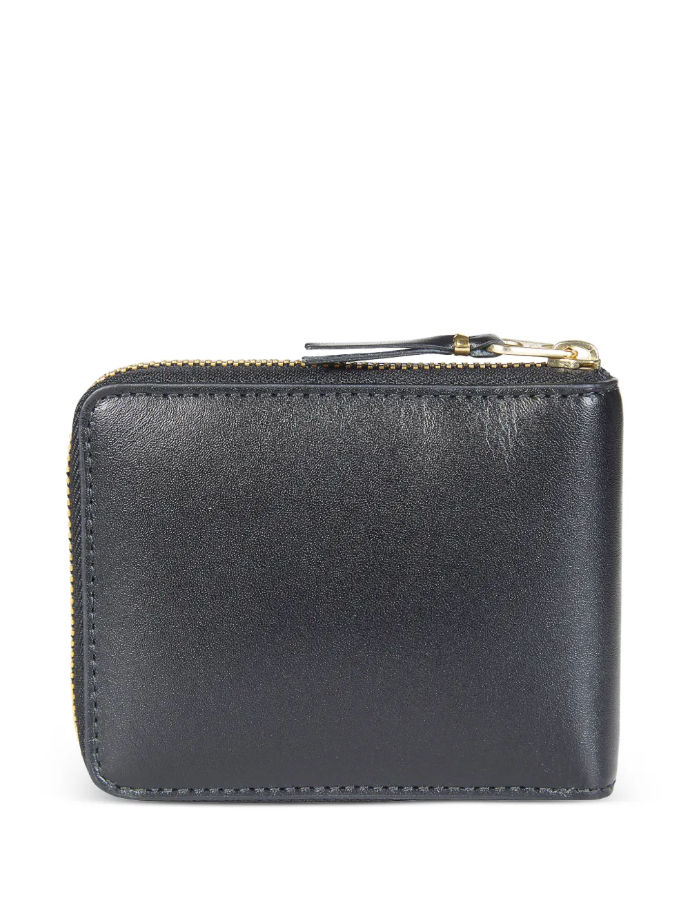 leather line zip wallet
