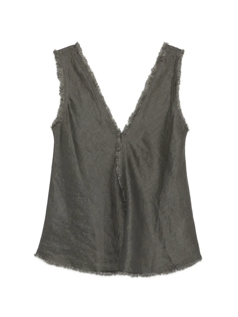 P.A.R.O.S.H. Blusa con scollo a V - Grigio