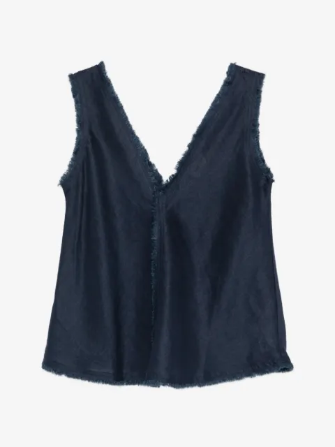 P.A.R.O.S.H. blouse à col v et franges