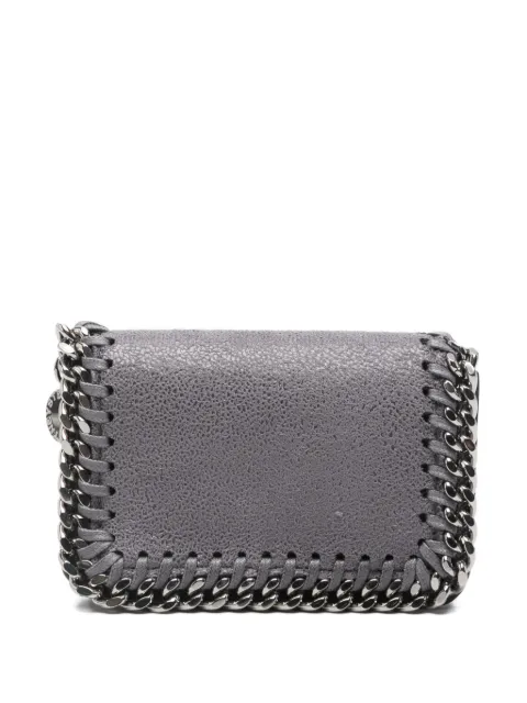 Stella McCartney Falabella chain trim wallet