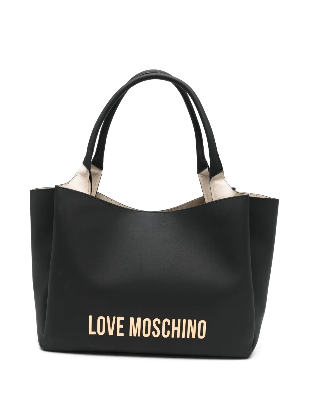 Love Moschino logo-detail tote bag - Nero