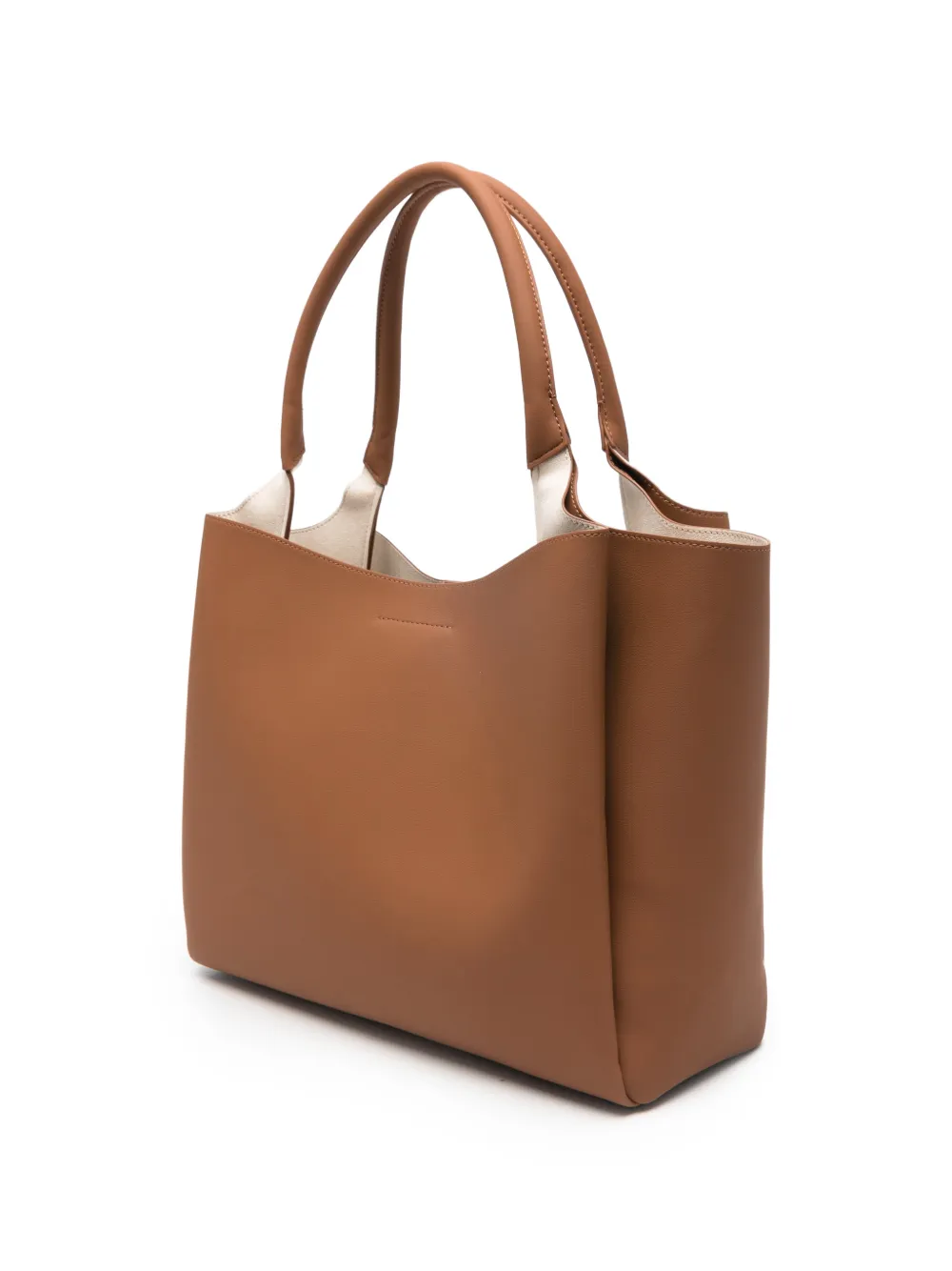 Love Moschino Shopper met logo Bruin