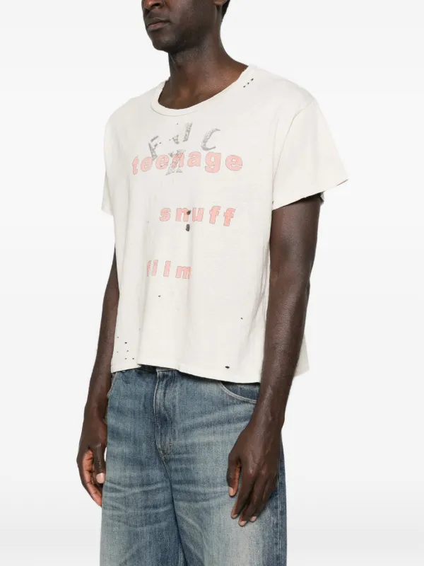 Enfants Riches Déprimés Teenage Snuff Tシャツ | ニュートラル