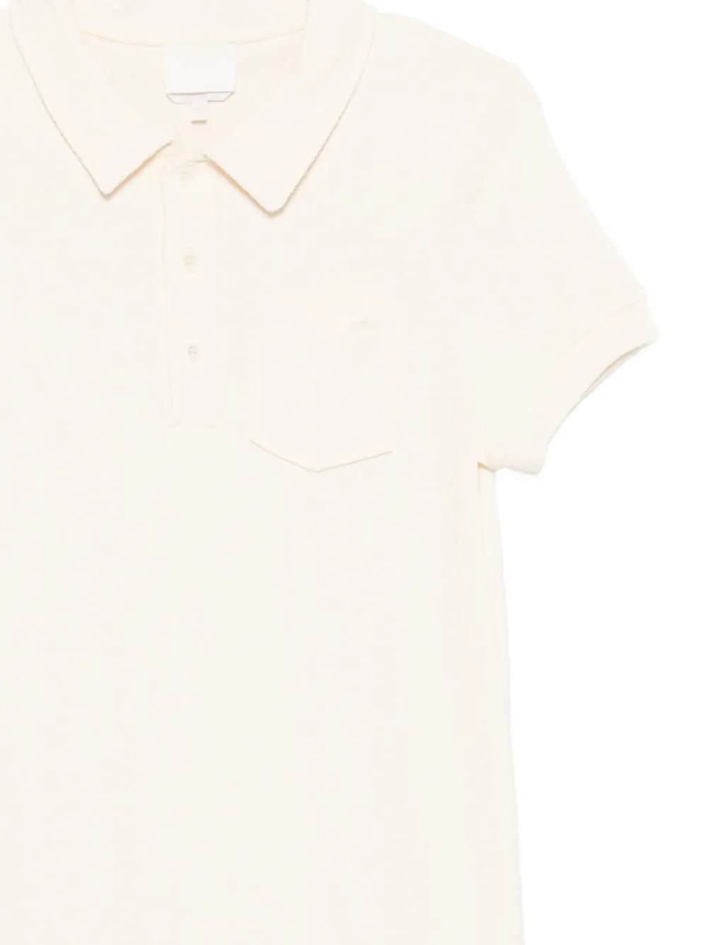  A.p.c. Pocket Polo-collar Mini Dress - Neutrals 