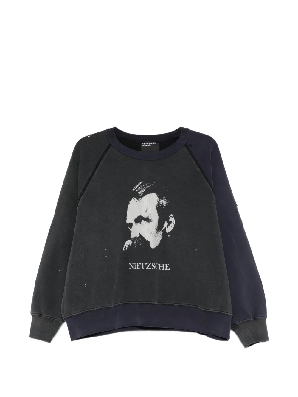 Enfants Riches Déprimés graphic raglan sweatshirt - Nero