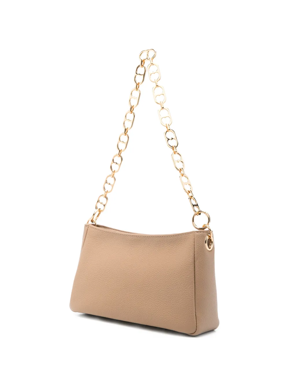  Love Moschino Logo Chain-strap Shoulder Bag - Neutrals 