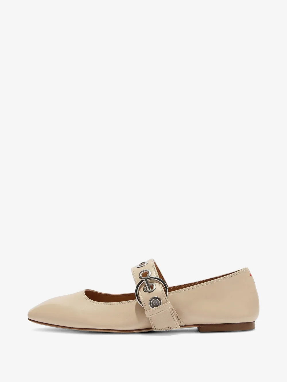 Aeyde buckle-strap ballet flats | Neutrals | Image 1