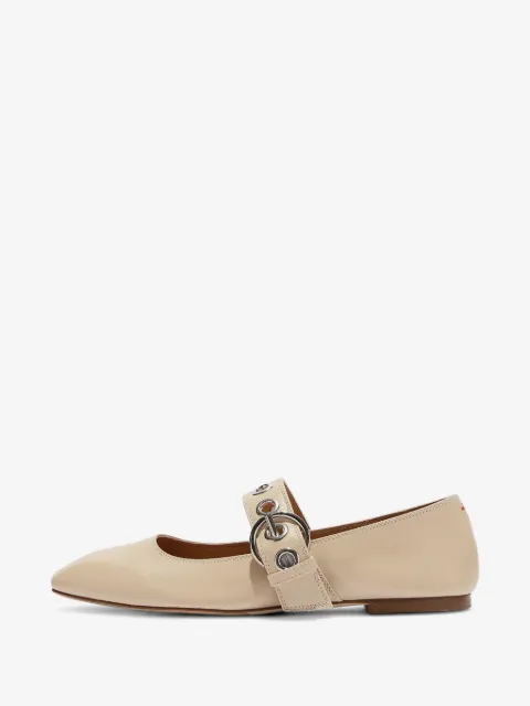 Aeyde buckle-strap ballet flats